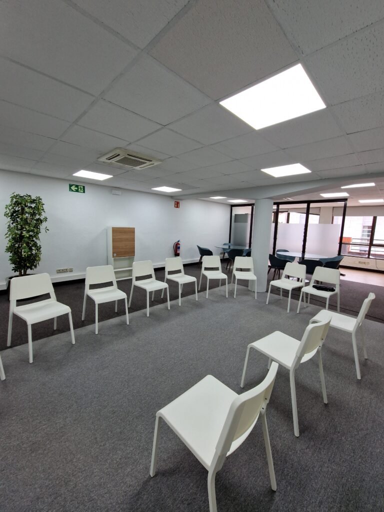 Foto interna del Centro - Sala de terapia